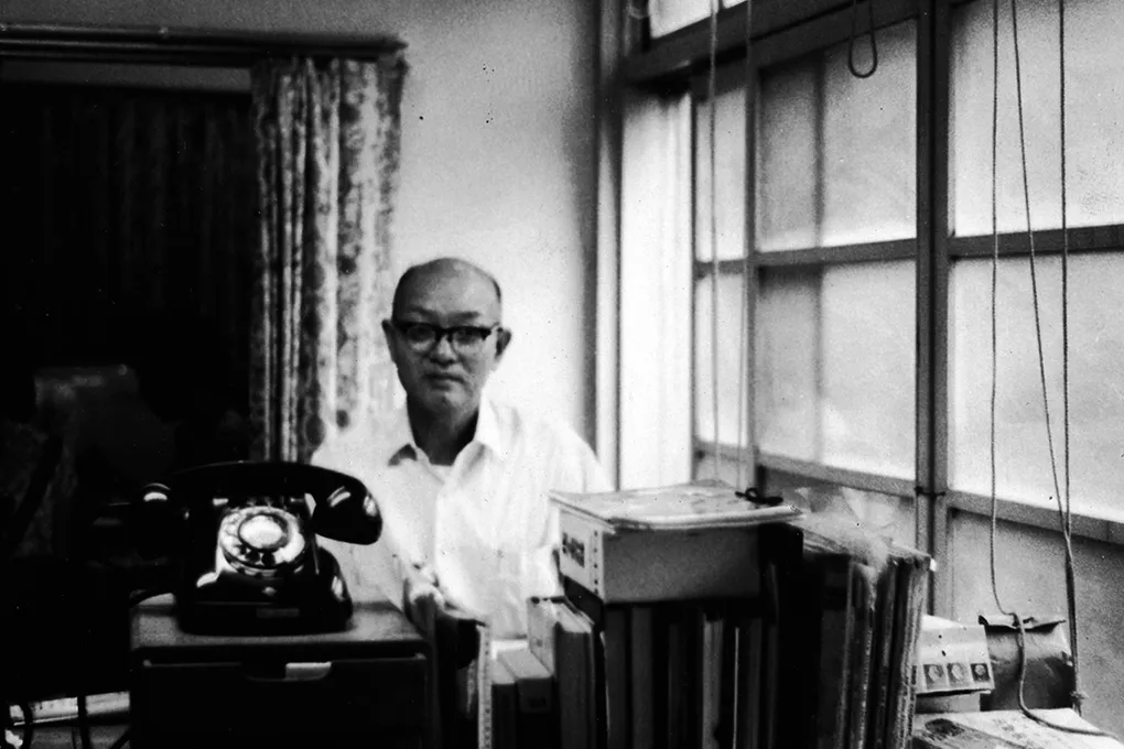 当時の事務所内